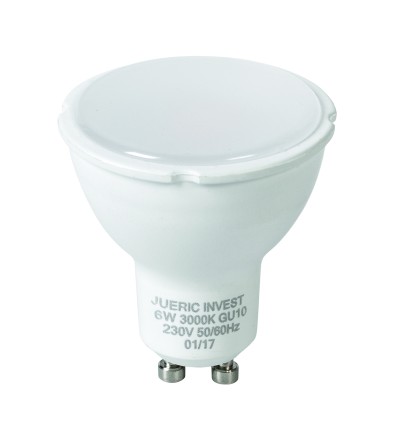BOMBILLA DICROICA GU10 LED 6W 4000K 120¦